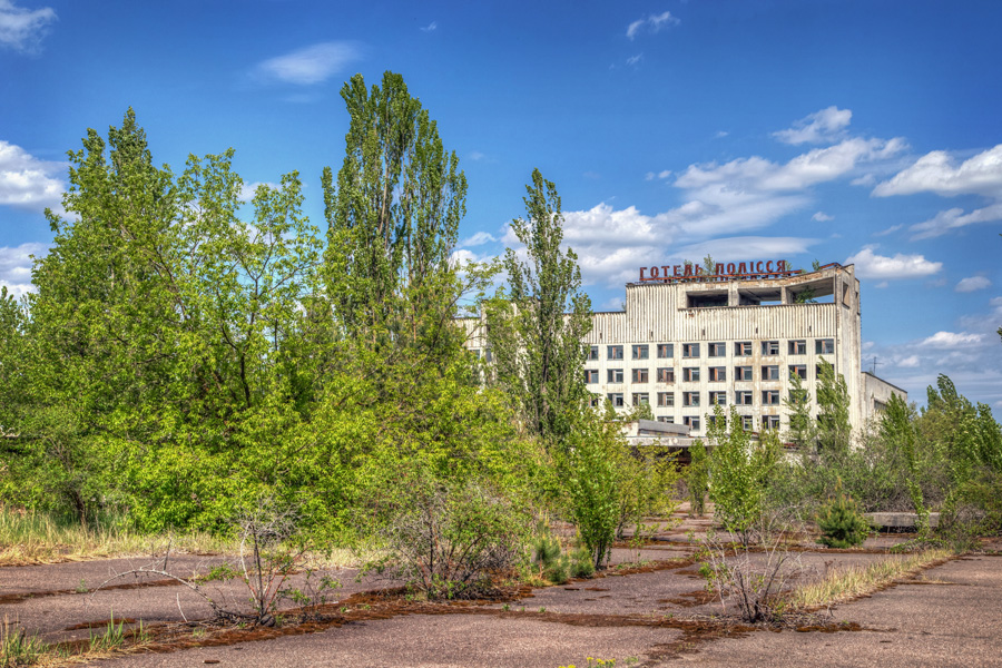 Abandoned scenes in Pripyat