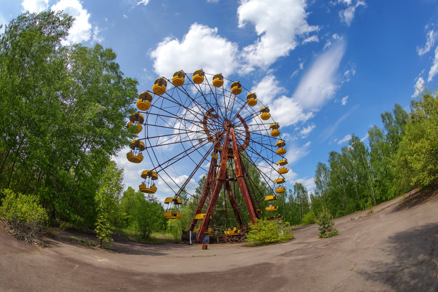 Abandoned scenes in Pripyat