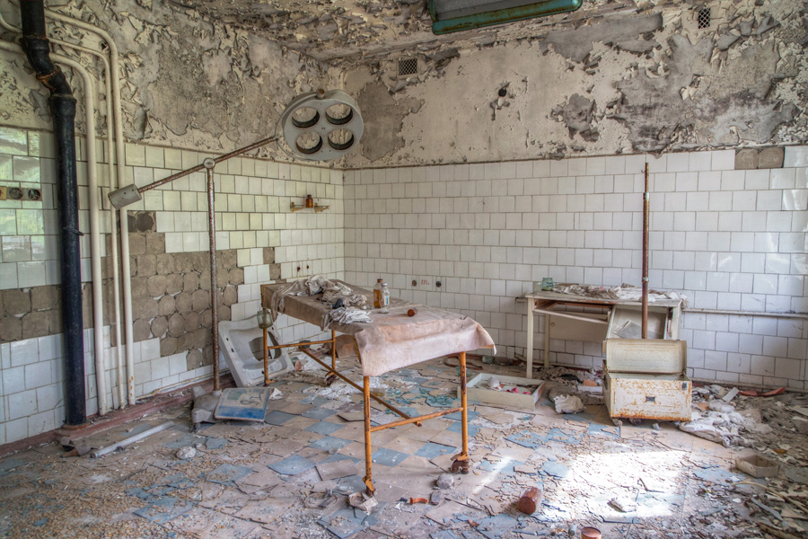 Abandoned scenes in Pripyat