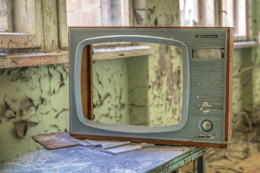 Abandoned scenes in Pripyat