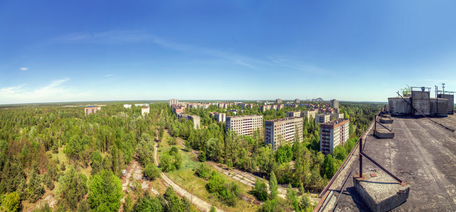 Abandoned scenes in Pripyat