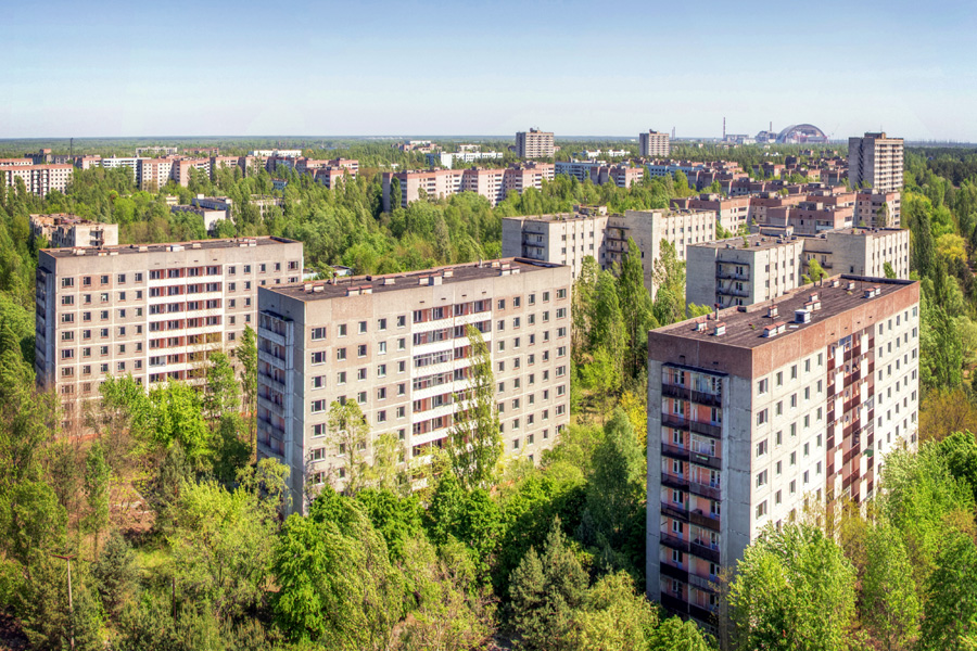 Abandoned scenes in Pripyat