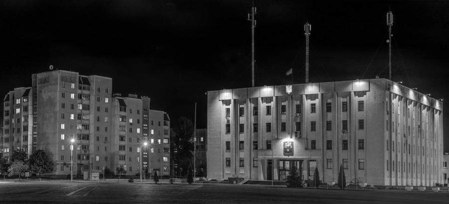 Slavutych, the replacement city for those evacuated from Pripyat after the Chornobyl disaster.