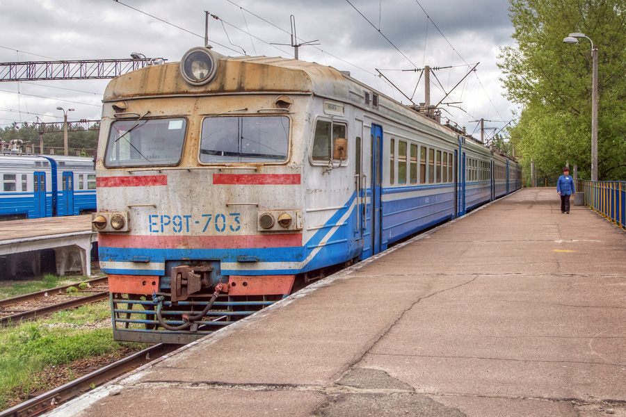 Slavutych, the replacement city for those evacuated from Pripyat after the Chornobyl disaster.